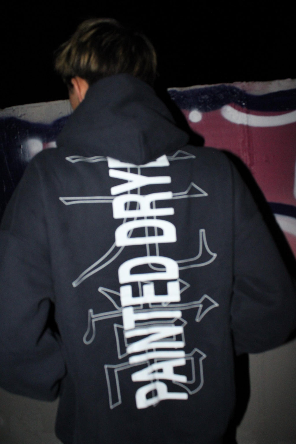 Painted Drye ring hoodie