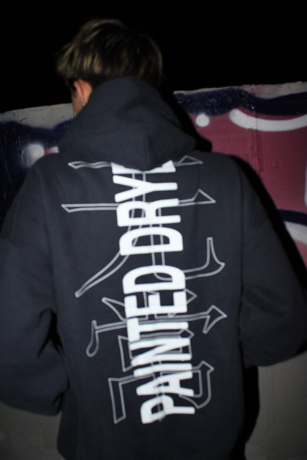 Painted Drye ring hoodie