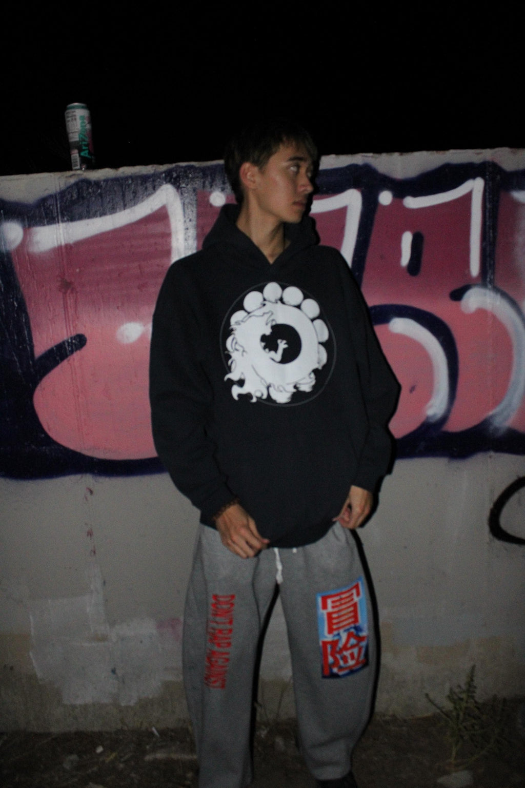 Painted Drye ring hoodie