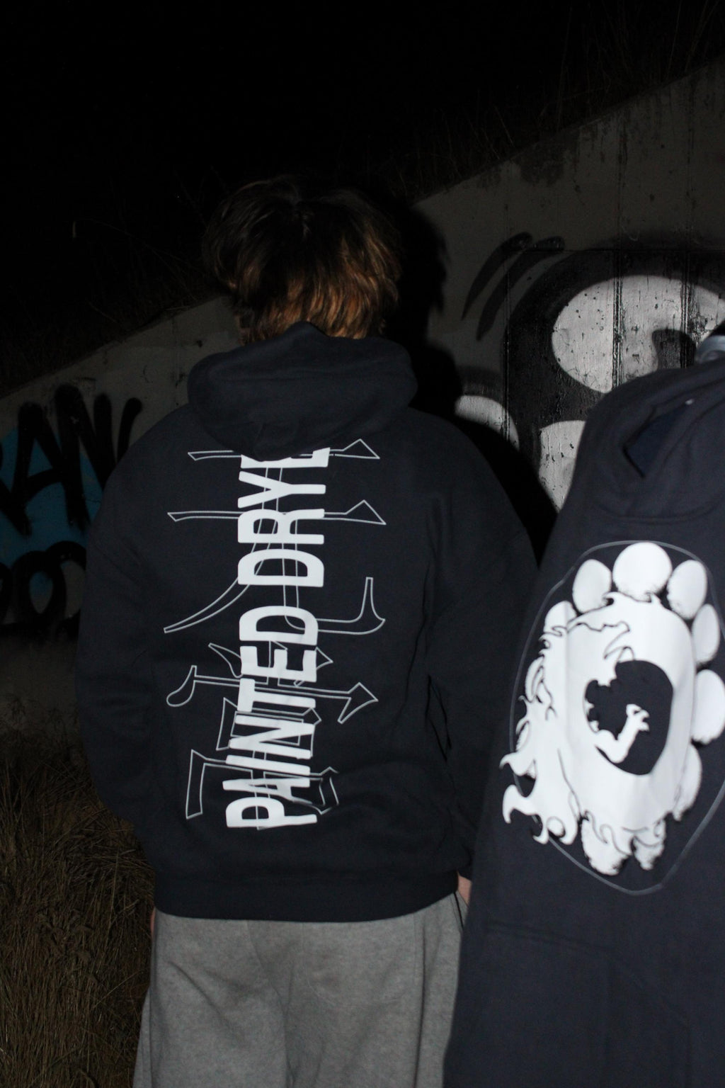 Painted Drye ring hoodie