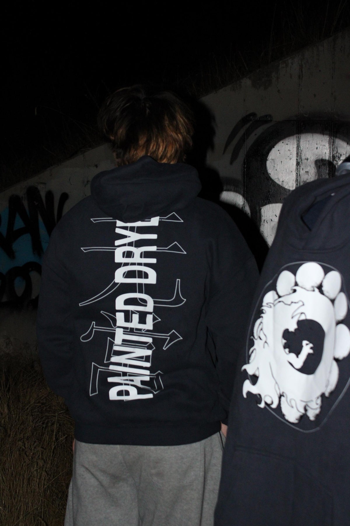 Painted Drye ring hoodie