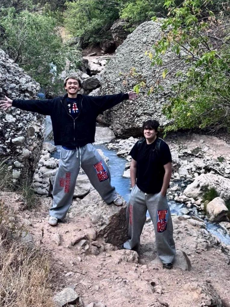 Painted Drye plaid waistband sweatpants