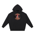 Painted Drye buddha logo heavyweight hoodie