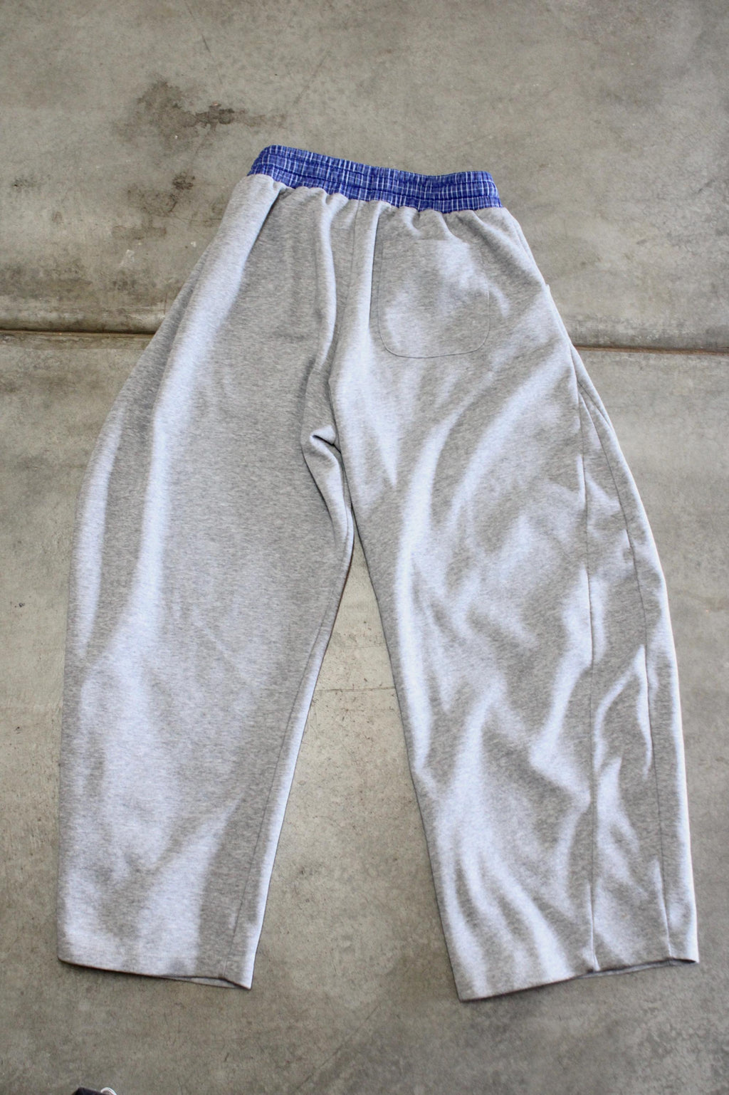 Painted Drye plaid waistband sweatpants