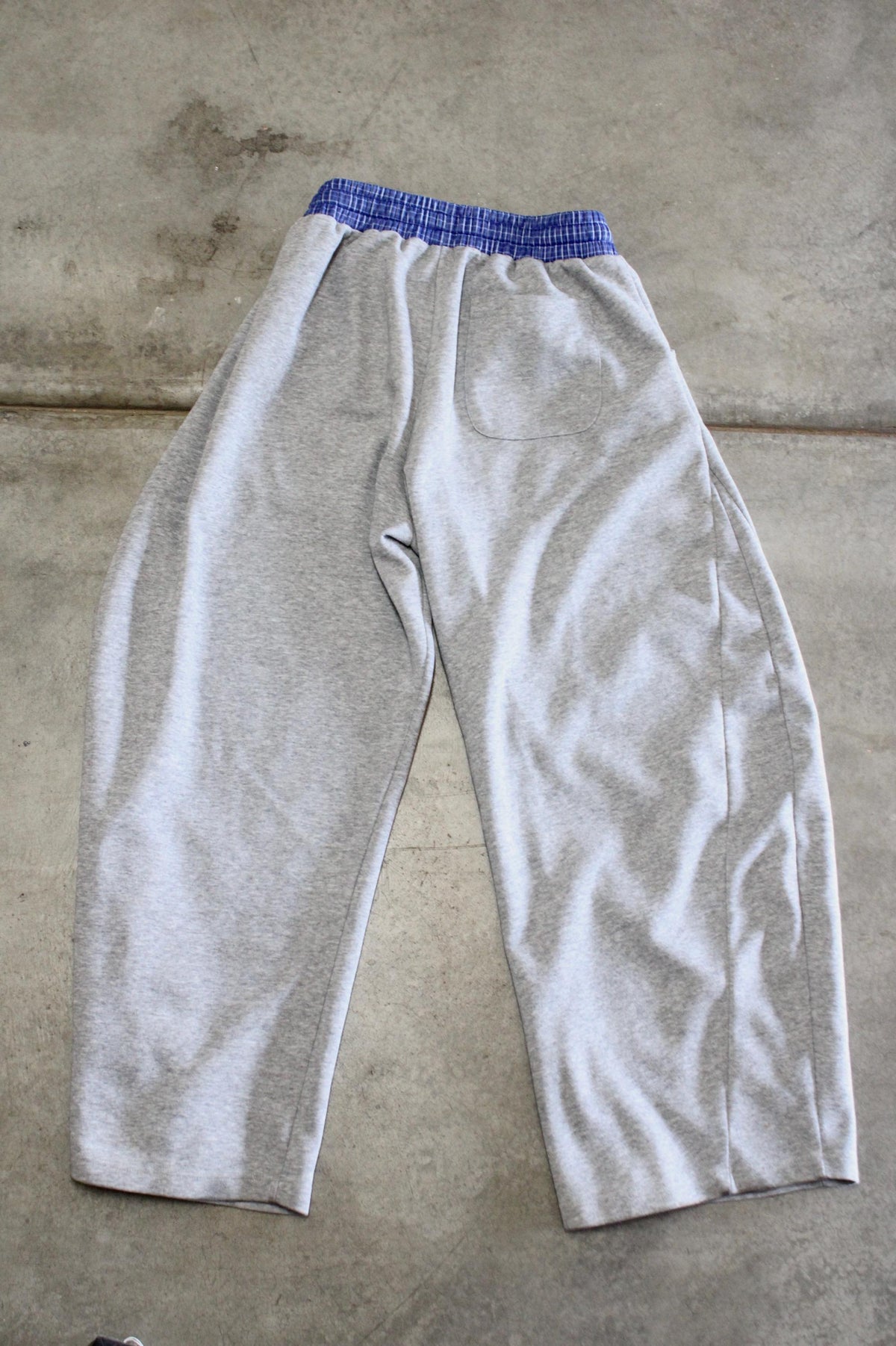 Painted Drye plaid waistband sweatpants